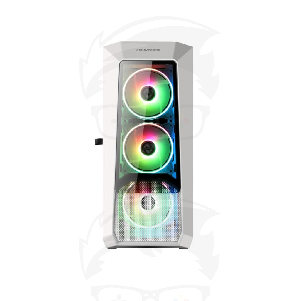 ABKONCORE H300G ARGB 4X ARGB Sync 120mm GAMING CASE ABKONCORE H300G ARGB 4X ARGB Sync 120mm GAMING CASE
